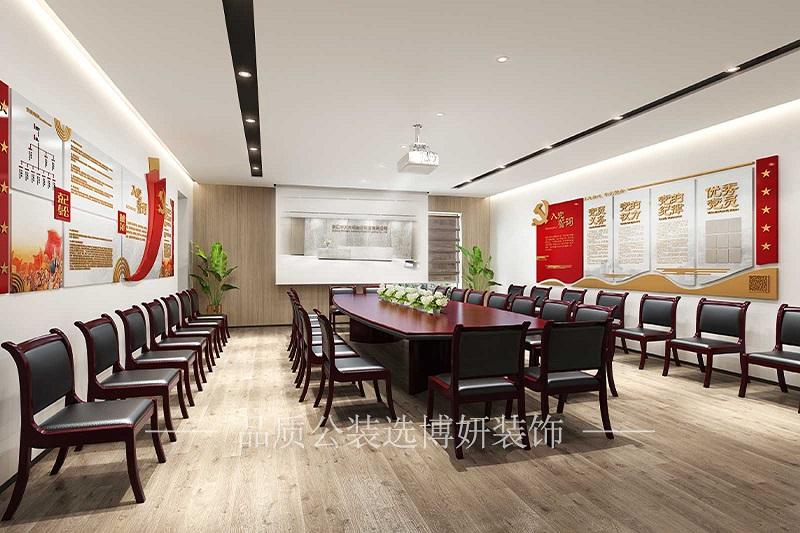 中式风格办公室装修设计案例